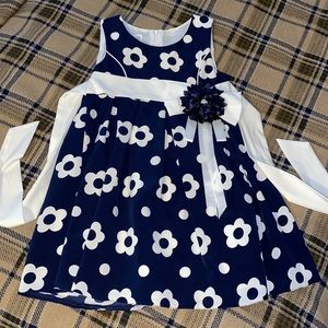 Beautiful dress with a flower